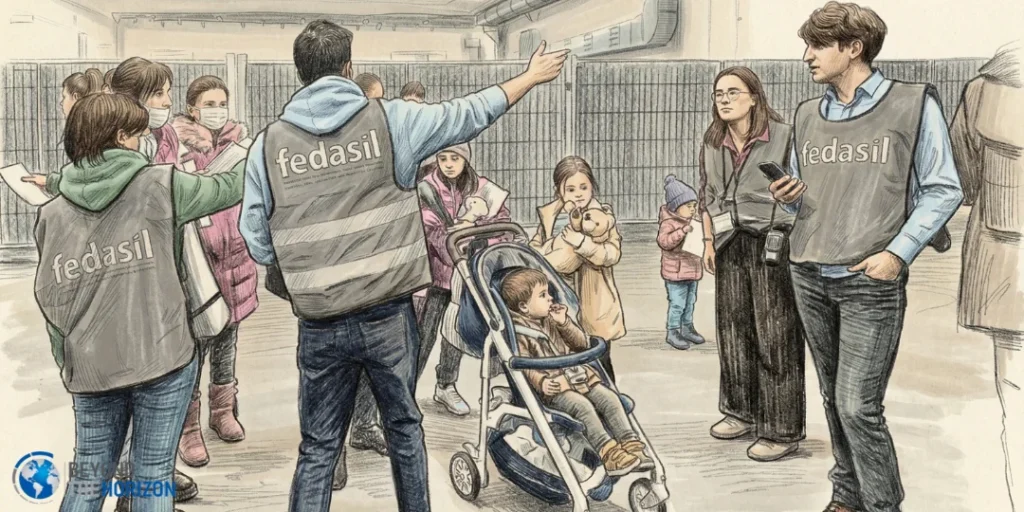 Ukrainian refugees arrived in Belgium Beyond the Horizon ISSG 