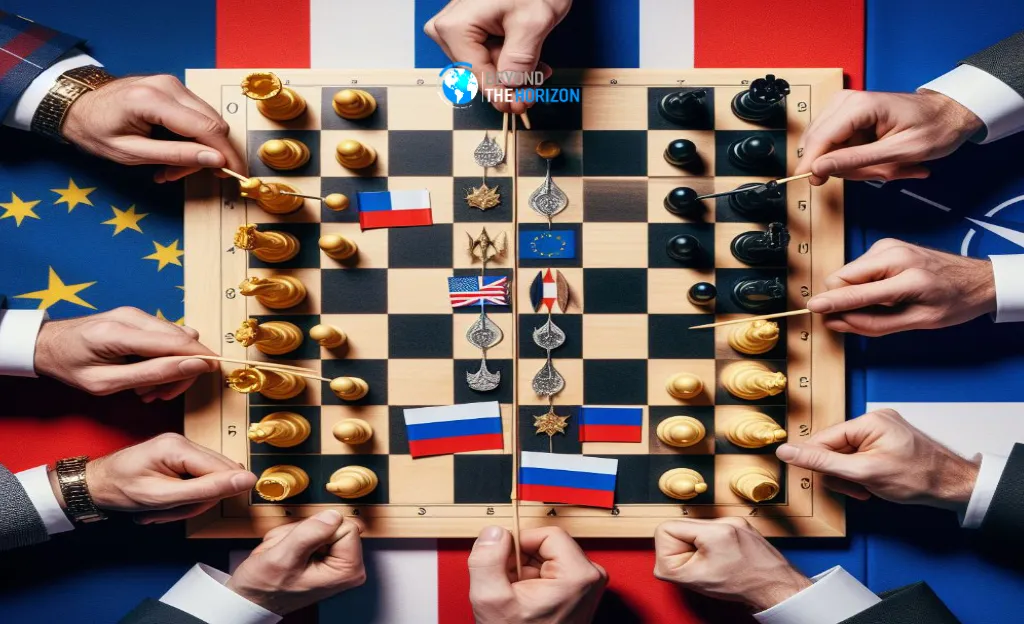Unveiling the Chessboard: Macron’s Gambit, NATO’s Dilemma, and Putin’s Warning Amidst the Ukraine Crisis BtH