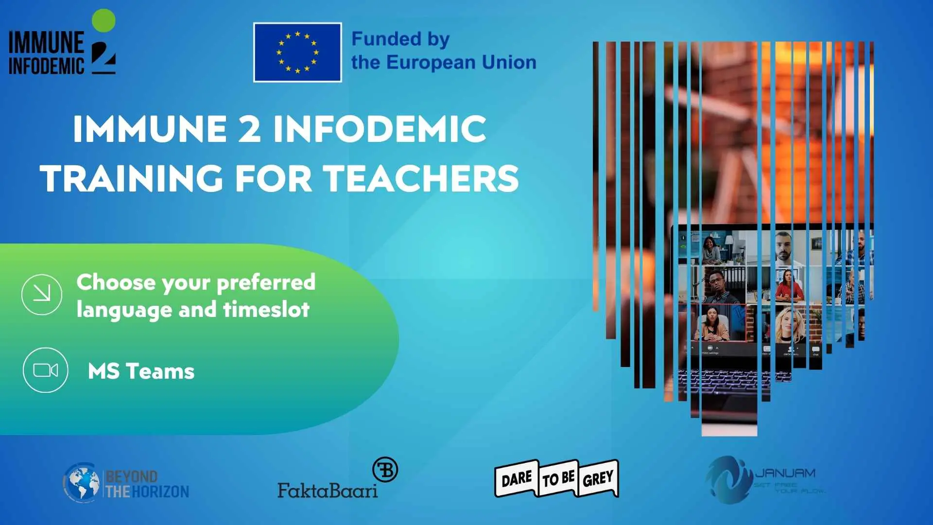 I2I-IMMUNE-2-INFODEMIC-2-training-for-teachers Beyond the Horizon ISSG