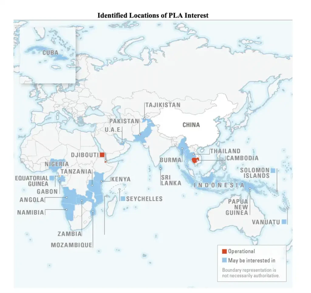 Where the PLA Is Looking Beyond China’s Shores Beyond the Horizon ISSG