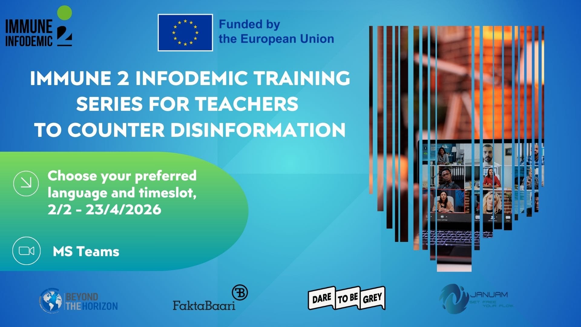 I2I IMMUNE 2 INFODEMIC training for teachers_10022026