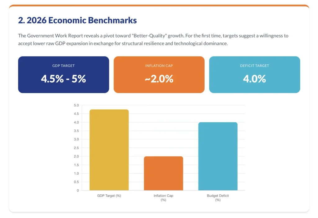 China’s 2026 Economic Targets Signal Shift Toward “Quality Growth” Beyond the Horizon ISSG