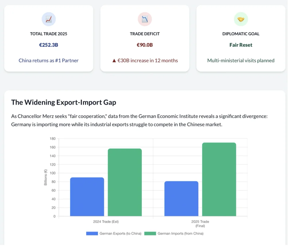 Germany–China Trade Imbalance Widens Beyond the Horizon ISSG
