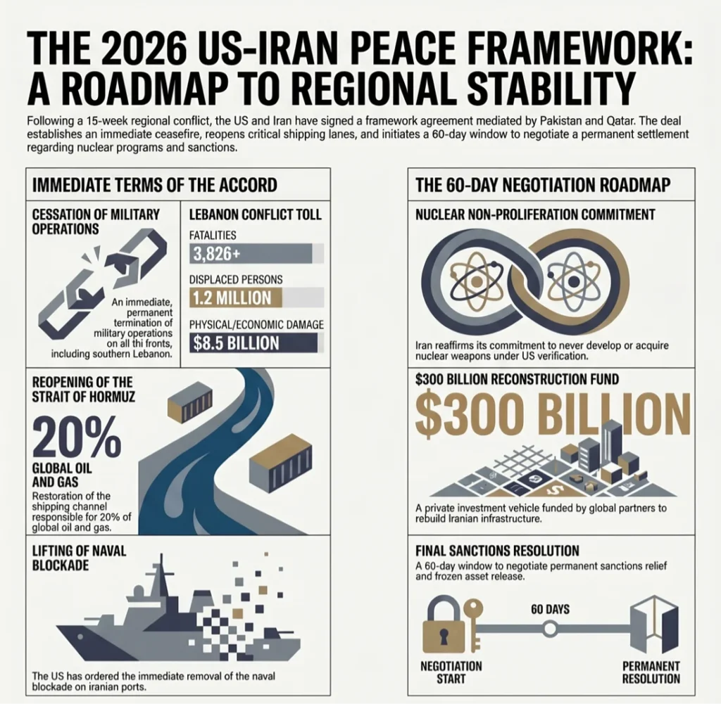 The U.S.–Iran Framework Turns Gulf De-escalation into a Verification Test Beyond the Horizon ISSG