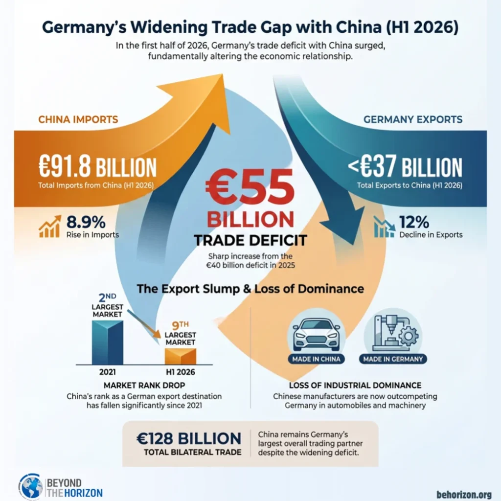 Germany’s Trade Deficit with China Surges Beyond the Horizon ISSG